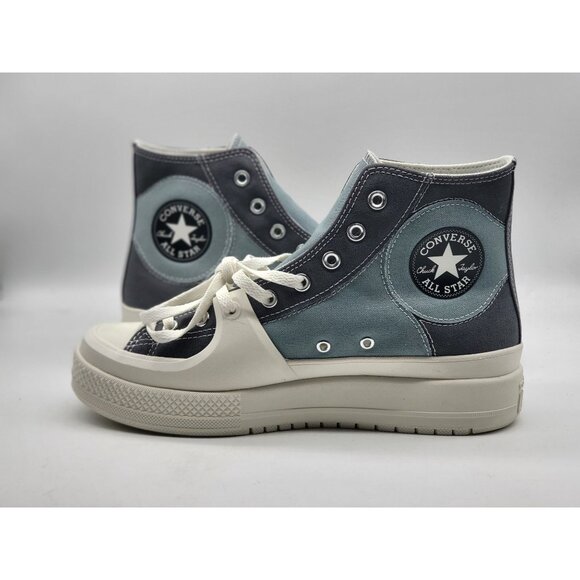 Converse Mens CTAS High Construct Colorblock Tidepool Shoes Size 9.5 - Picture 3 of 8